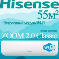 Hisense Классические сплит-системы серии ZOOM 2.0 Classic A AS-18HW4RMSKB00 с установкой