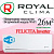 ROYAL CLIMA Инверторные сплит-системы серии FELICITA Inverter RCI-FCE30HN с установкой