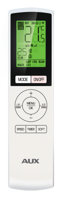 Настенный кондиционер AUX ASW-H07A4/BA-R2DI + AS-H07A4/BA-R2DI, белый 